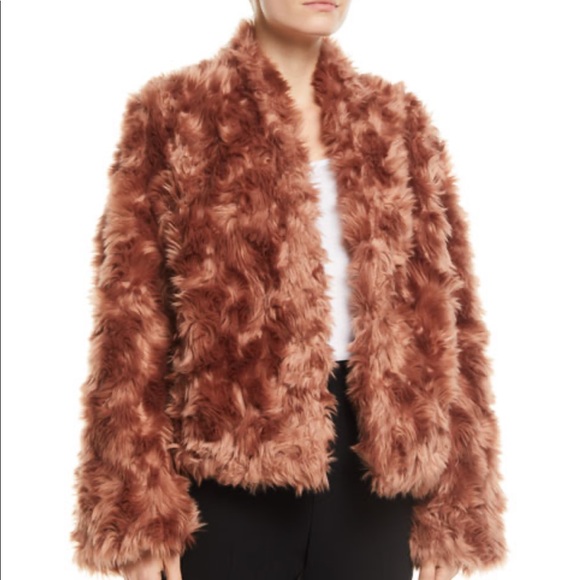 Vince Jackets & Blazers - Vince plush faux fur NWT size XS